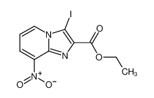 ethyl 3-iodo-8-nitroimidazo[1,2-a]pyridine-2-carboxylate 885271-48-7