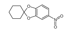 5-nitrospiro[1,3-benzodioxole-2,1'-cyclohexane] 64179-40-4
