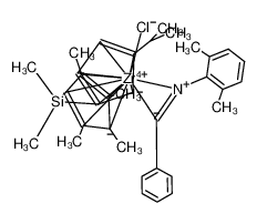 675874-98-3 structure, C35H43ClNSiZr+