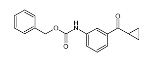(3-环丙烷羰基苯基)-氨基甲酸苄酯
