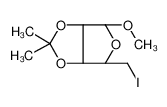 (3aR,4R,6S,6aS)-6-(iodomethyl)-4-methoxy-2,2-dimethyl-3a,4,6,6a-tetrahydrofuro[3,4-d][1,3]dioxole 38838-06-1