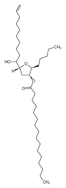 129451-31-6 (6S,7S,9R,10R)-6,9-epoxynonadec-18-ene-7,10-diol 7-hexadecanoate