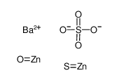 1345-05-7 structure, BaO5S2Zn2