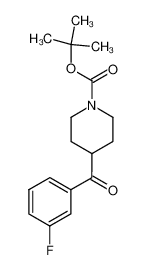 269741-29-9 4-(3-fluorobenzoyl)piperidine-1-carboxylic acid tert-butyl ester