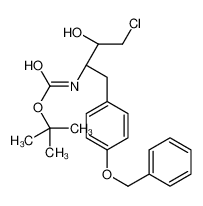 1059189-63-7 2-Methyl-2-propanyl {(2S,3R)-1-[4-(benzyloxy)phenyl]-4-chloro-3-h ydroxy-2-butanyl}carbamate