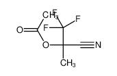 2-Methyl-3,3,3-trifluorolactonitrile acetate 4588-51-6