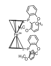 726205-32-9 structure, C38H30FeO4P2