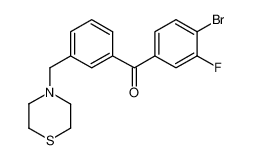 898763-28-5 structure, C18H17BrFNOS