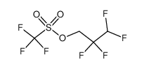 2,2,3,3-Tetrafluoropropyl trifluoromethane-sulfonate 6401-02-1