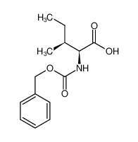 (2S,3S)-3-methyl-2-(phenylmethoxycarbonylamino)pentanoic acid 3160-59-6