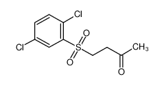 4-(2,5-dichlorophenyl)sulfonylbutan-2-one 336195-37-0