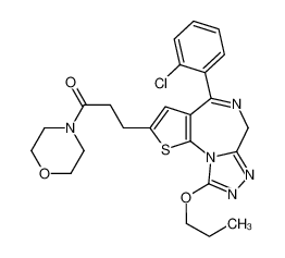 133714-99-5 structure, C24H26ClN5O3S