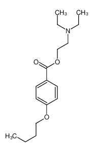 2350-32-5 2-二乙基氨基乙基 4-丁氧基苯甲酸酯盐酸盐