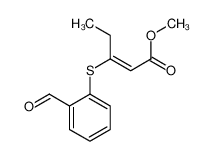 740816-17-5 methyl 3-(2-formylphenyl)sulfanylpent-2-enoate