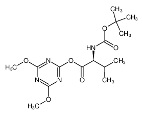 345911-01-5 spectrum, (S)-4,6-dimethoxy-1,3,5-triazin-2-yl 2-((tert-butoxycarbonyl)amino)-3-methylbutanoate