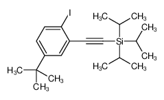 347399-63-7 structure, C21H33ISi