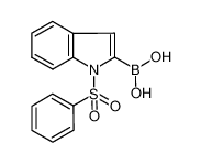 [1-(benzenesulfonyl)indol-2-yl]boronic acid 342404-46-0