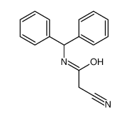 N-benzhydryl-2-cyanoacetamide 69395-84-2