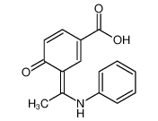 151800-60-1 3-(1-anilinoethylidene)-4-oxocyclohexa-1,5-diene-1-carboxylic acid