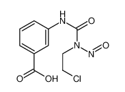 Benzoic acid, m-[3-(2-chloroethyl)-3-nitrosoureido]- 13909-24-5