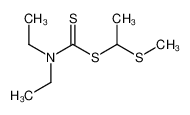 112165-10-3 1-methylsulfanylethyl N,N-diethylcarbamodithioate