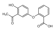 100915-09-1 2-(3-acetyl-4-hydroxy-phenoxy)-benzoic acid