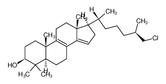 392322-44-0 (25R)-26-chloro-4,4-dimethyl-5α-cholesta-8,14-dien-3β-ol