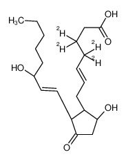 211105-29-2 structure, C20H28D4O5