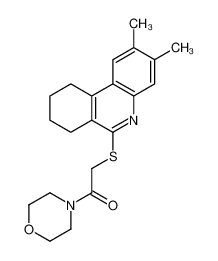 606108-87-6 structure, C21H26N2O2S