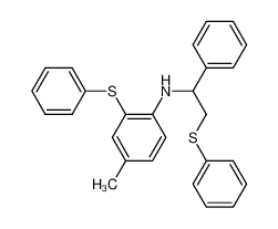 105416-99-7 1-phenyl-1-[2-(phenylthio)-4-methylphenylamino]-2-(phenylthio)ethane