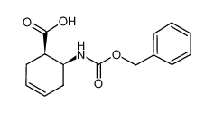 顺-6-(苄氧羰基氨基)-3-环己烯-1-羧酸