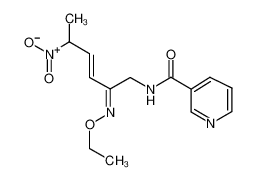 3-(4-ethyl-2-hydroxyimino-5-nitrohex-3-enyl)pyridine-2-carboxamide 162626-99-5