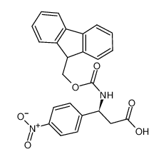 (3S)-3-(9H-fluoren-9-ylmethoxycarbonylamino)-3-(4-nitrophenyl)propanoic acid 501015-25-4