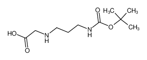 [3-(t-butyloxycarbonylamino)-1-propylamino]acetate 158073-49-5