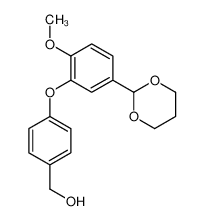 101553-98-4 [4-[5-(1,3-dioxan-2-yl)-2-methoxyphenoxy]phenyl]methanol