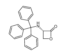 (3S)-3-(tritylamino)oxetan-2-one 88109-06-2