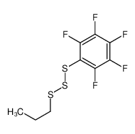 62098-21-9 structure, C9H7F5S3