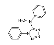 N-methyl-N,1-diphenyltetrazol-5-amine 63641-04-3