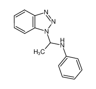 N-[1-(benzotriazol-1-yl)ethyl]aniline 122062-68-4