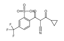 3-环丙基-2-[2-(甲磺酰)-4-(三氟甲基)苯甲酰]-3-氧代丙腈