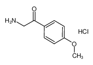 2-amino-1-(4-methoxyphenyl)ethanone;hydrochloride 97%