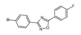 3-(4-溴苯基)-5-(4-氟苯基)-1,2,4-恶二唑