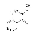 3-bromo-N-methoxy-N-methylpyridine-4-carboxamide