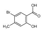 5-溴-2-羟基-4-甲基苯甲酸