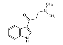 24955-83-7 3-二甲基氨基-1-(1H-吲哚-3-基)丙-1-酮