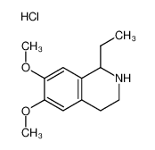 1-ethyl-6,7-dimethoxy-1,2,3,4-tetrahydroisoquinoline,hydrochloride 878790-03-5