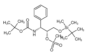 218797-62-7 spectrum, methanesulfonic acid (1R,2R)-2-((tert-butoxycarbonyl)amino)-1-(((tert-butyldimethylsilyl)oxy)methyl)-2-phenylethyl ester