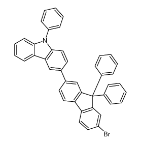 3-(7-溴-9,9-二苯基-9H-芴-2-基)-9-苯基-9H-咔唑