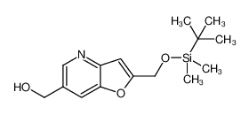 (2-((叔丁基二甲基甲硅烷基氧基)甲基)-呋喃并[3,2-b]吡啶-6-基)甲醇