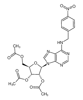 112533-71-8 structure, C23H24N6O9